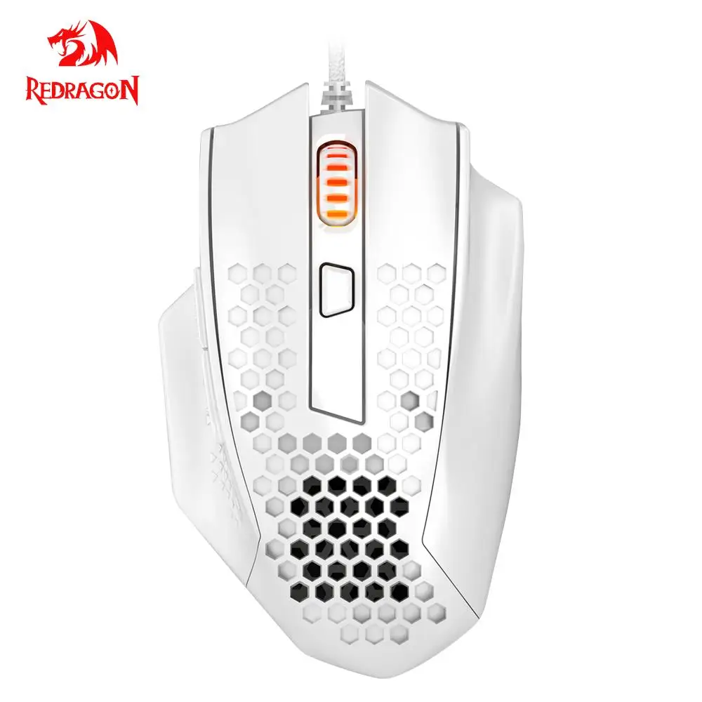 Redragon M585 Lightweight Wired Gaming Mouse - White Redragon M585 Lightweight Wired Gaming Mouse - White